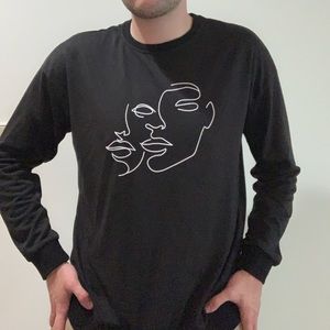 Shein trendy outline shirt